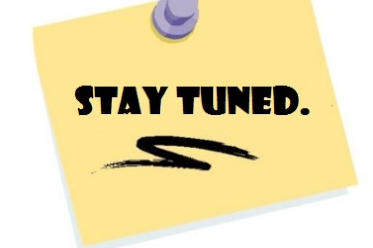 stay tuned